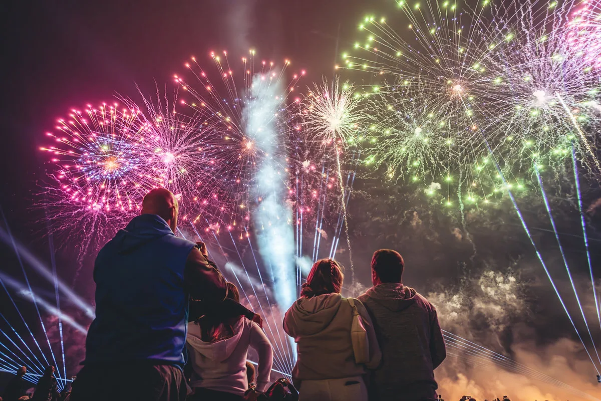 Abingdon International Fireworks Festival campaign artwork