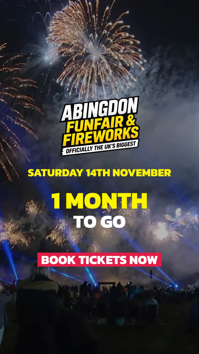 Abingdon Fireworks campaign artwork