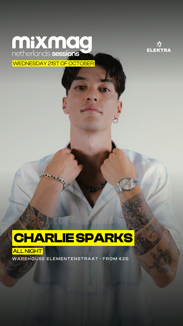 Mixmag · Charlie Sparks campaign artwork