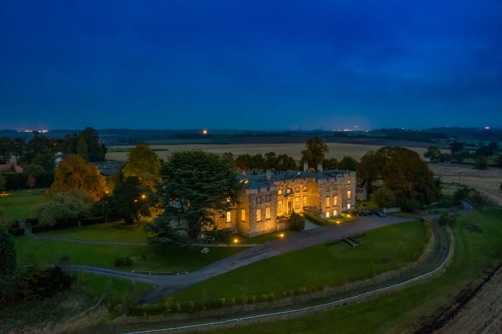 Hazlewood Castle, the setting for the Christmas Kingdom campaign