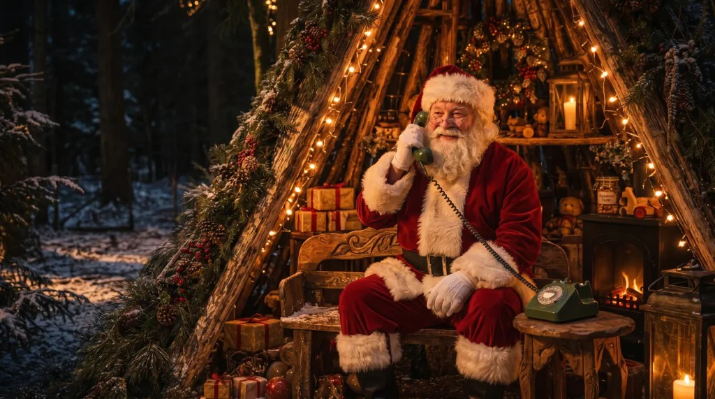 A call log from the Santa phone line