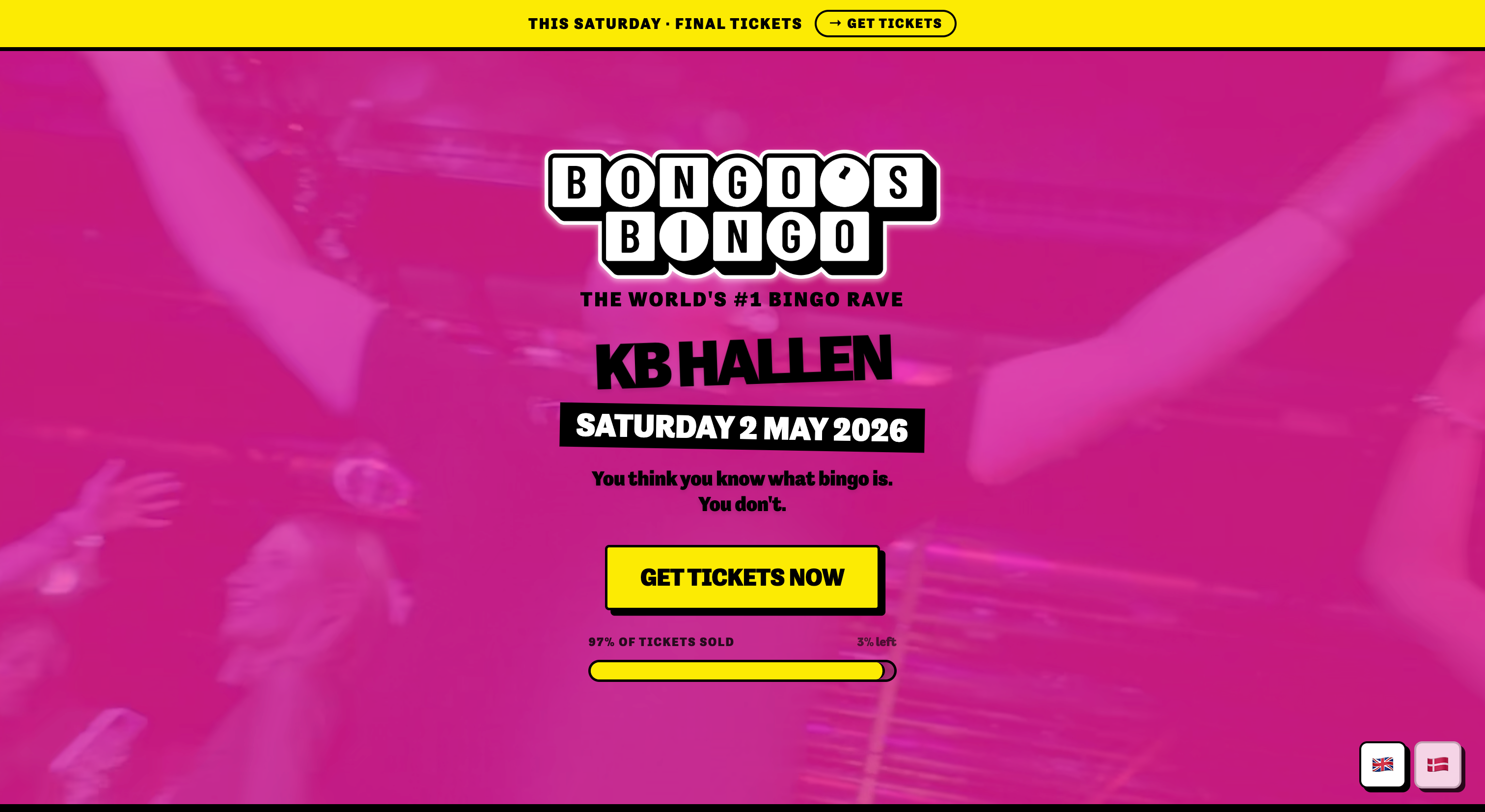 Bongos Bingo Nordic screenshot